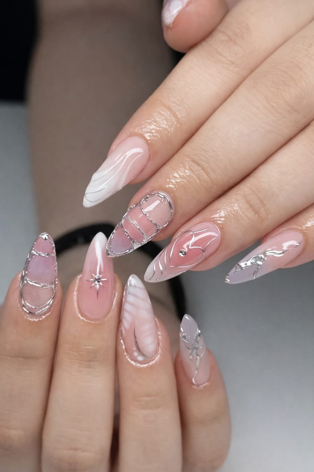 Dipping powder finish
